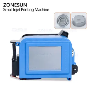 ZS-DC1 Small Ring-pull Cans Bottom Plastic Bags PVC Carton Batch Number Logo Mark Date Coding Inkjet Printing Machine